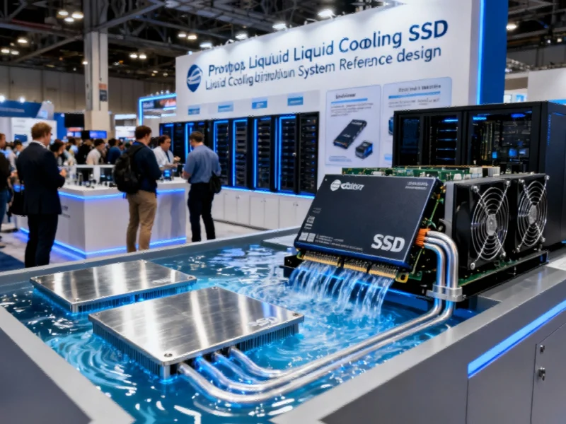 Liquid Cooling Emerges as Critical Requirement for Next-Generation Data Center SSDs