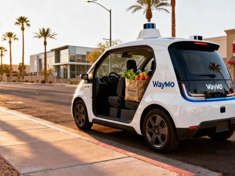 Autonomous Food Delivery Expands as Waymo and DoorDash Launch Phoenix Partnership - Professional coverage