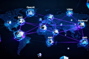 Image shows OpenAI's growing alliance of chip and cloud partners - Professional coverage