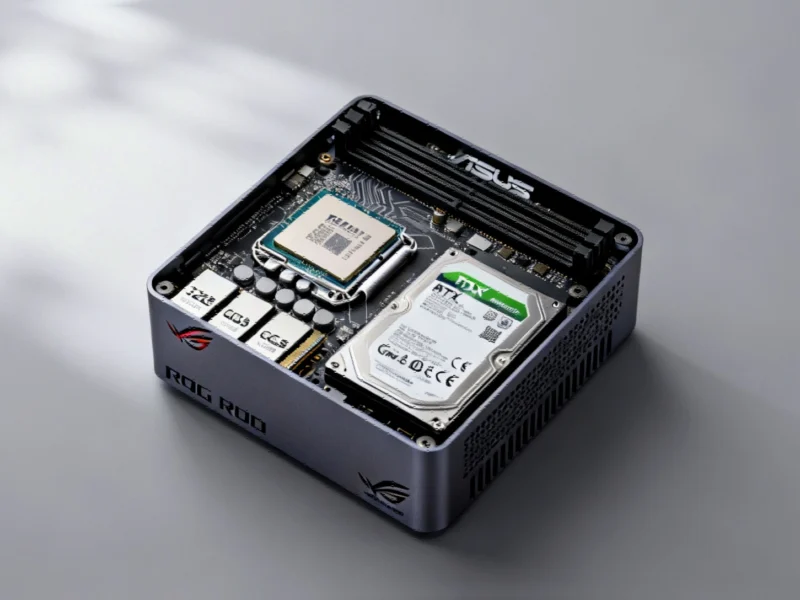 ASUS Launches First-Ever AMD-Based ROG NUC Mini PC, Featuring Ryzen 9 9955HX3D Paired With RTX 5070