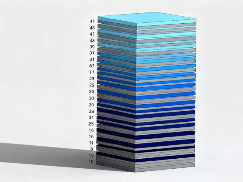 Record-breaking chip sidesteps Moore’s law by growing upwards