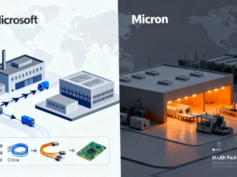 Tech Supply Chains Realign as Microsoft Exits China Production and Micron Scales Back Server Operations