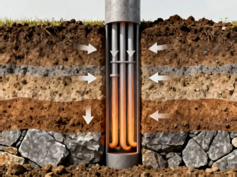 Thermal reaction of the subsurface on the operation of a geothermal planar trench collector – Scientific Data
