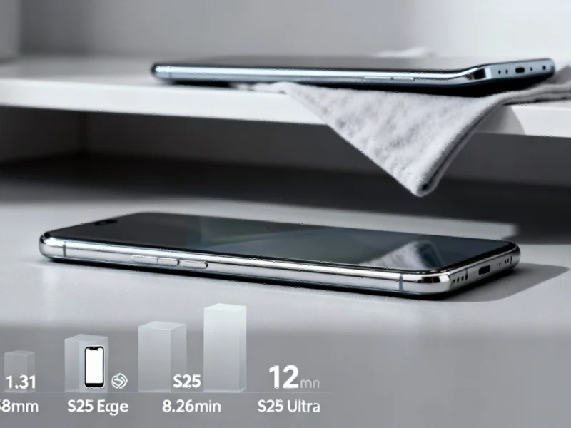 Samsung Abandons Ultra-Thin Edge Strategy After Market Rejection, Reverts to Proven Flagship Formula - Professional coverage