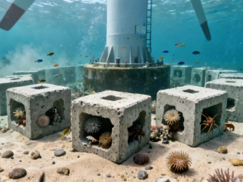 World’s Largest Artificial Reef Deployed at UK Offshore Wind Farm in Marine Conservation Breakthrough