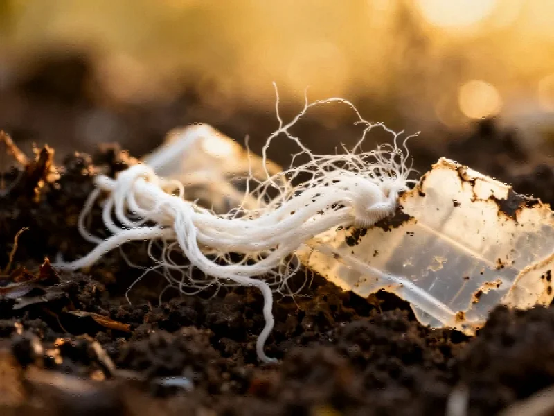 Soil Fungus and Calcium Unlock Rapid Biodegradable Plastic Breakdown in Agricultural Waste