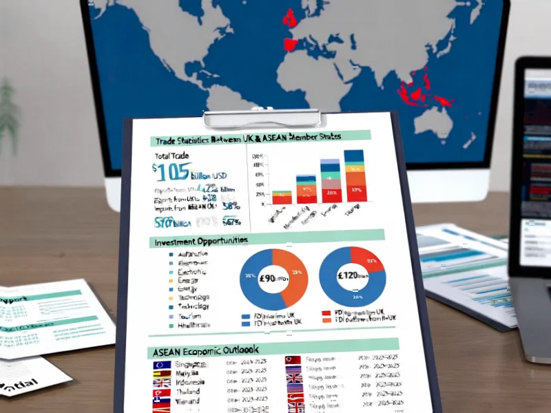 Britain's Quiet ASEAN Trade Triumph Defies Domestic Gloom - According to Financial Times News, UK foreign direct investment i