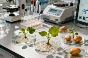 Potato NLRome Discovery Opens New Era for Disease-Resistant - According to Nature, researchers have discovered a "plug-in" s